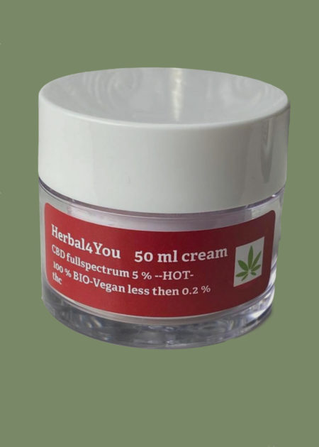 CBD-Creme 500 mg -50 ml - HOT